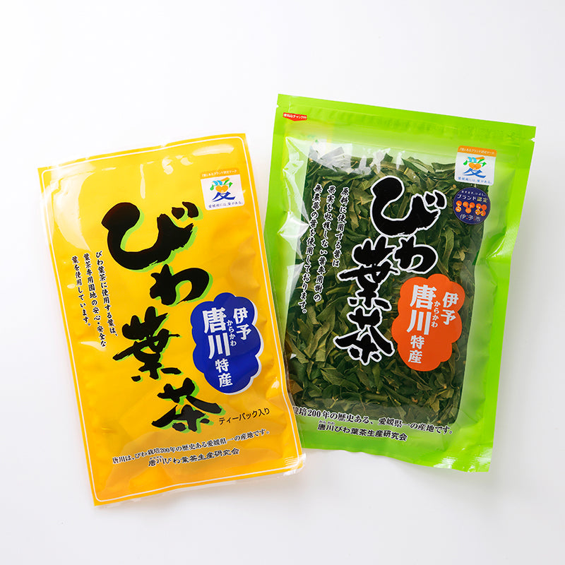 唐川びわ葉茶【バラ詰め／ティーバッグ】〈唐川びわ葉茶生産研究会〉