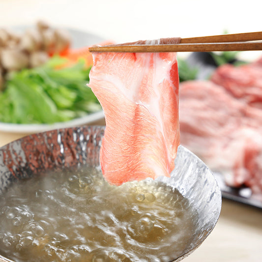 ひうちべっぴんポーク しゃぶしゃぶ食べ比べセット 〈マルノー物産〉