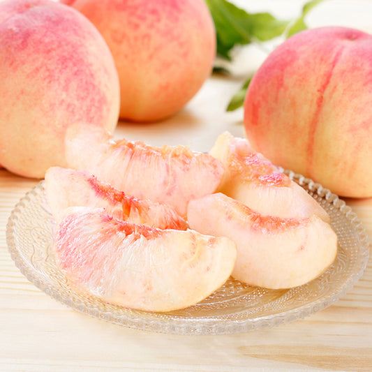 樹上完熟もも【3L玉/6個】〈綱崎農園〉