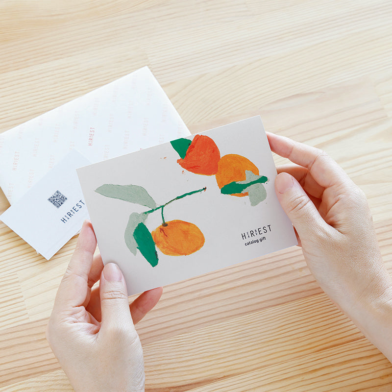 池田輝夫×『ハーベスト』選べるギフトカード〈ハーベスト〉