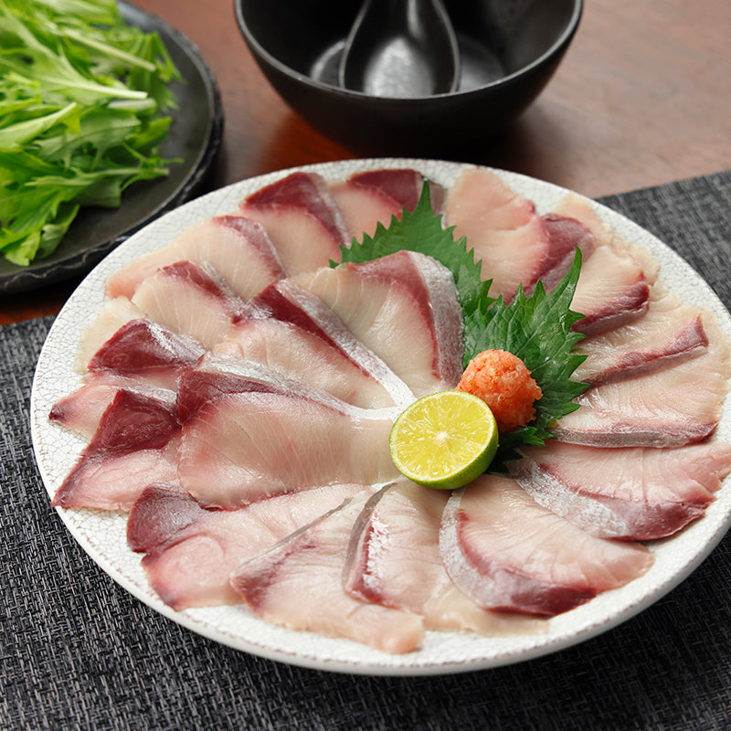 戸島一番ブリしゃぶしゃぶセット【4パック】〈フレッシュつちやま〉