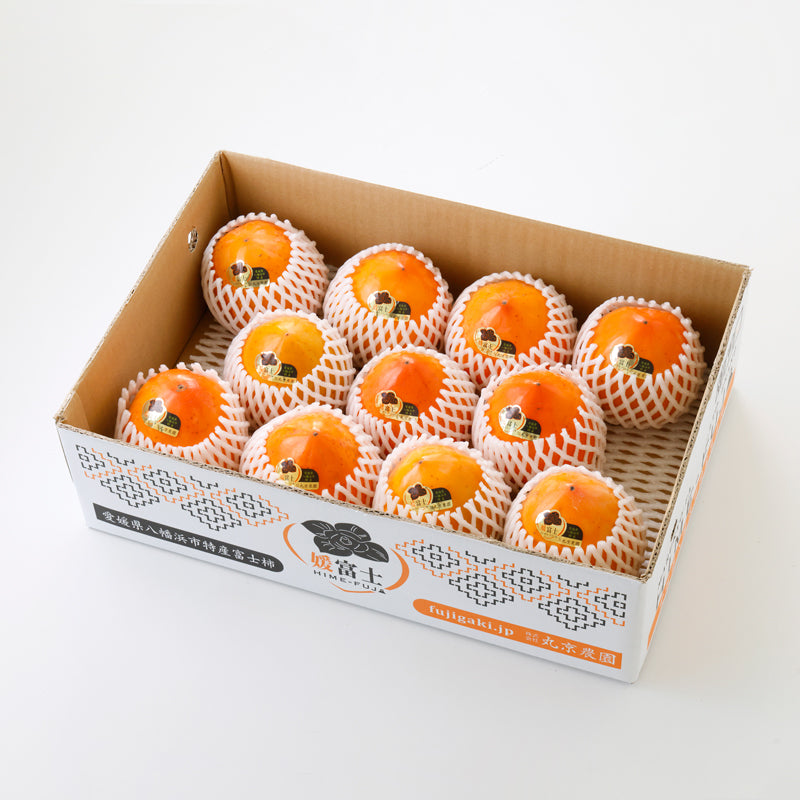 媛富士A（渋抜き富士柿 大玉）【贈答用／家庭用】　〈丸京農園〉