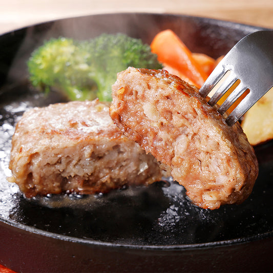 愛媛あかね和牛ハンバーグ 【8個】〈篠﨑畜産〉