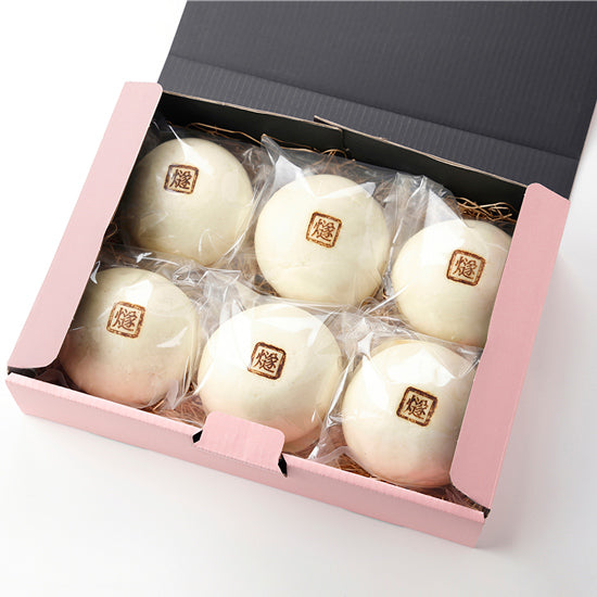 ひうちべっぴんポーク ジュ－シ－手包み豚まんセット【6個】 〈マルノー物産〉